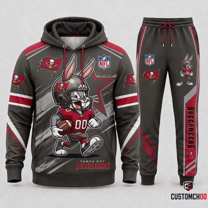 Bug Bunny NFL Fan Set — Hoodie & Sweatpants | All 32 Football Teams Available