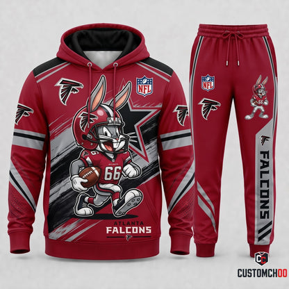 Bug Bunny NFL Fan Set — Hoodie & Sweatpants | All 32 Football Teams Available