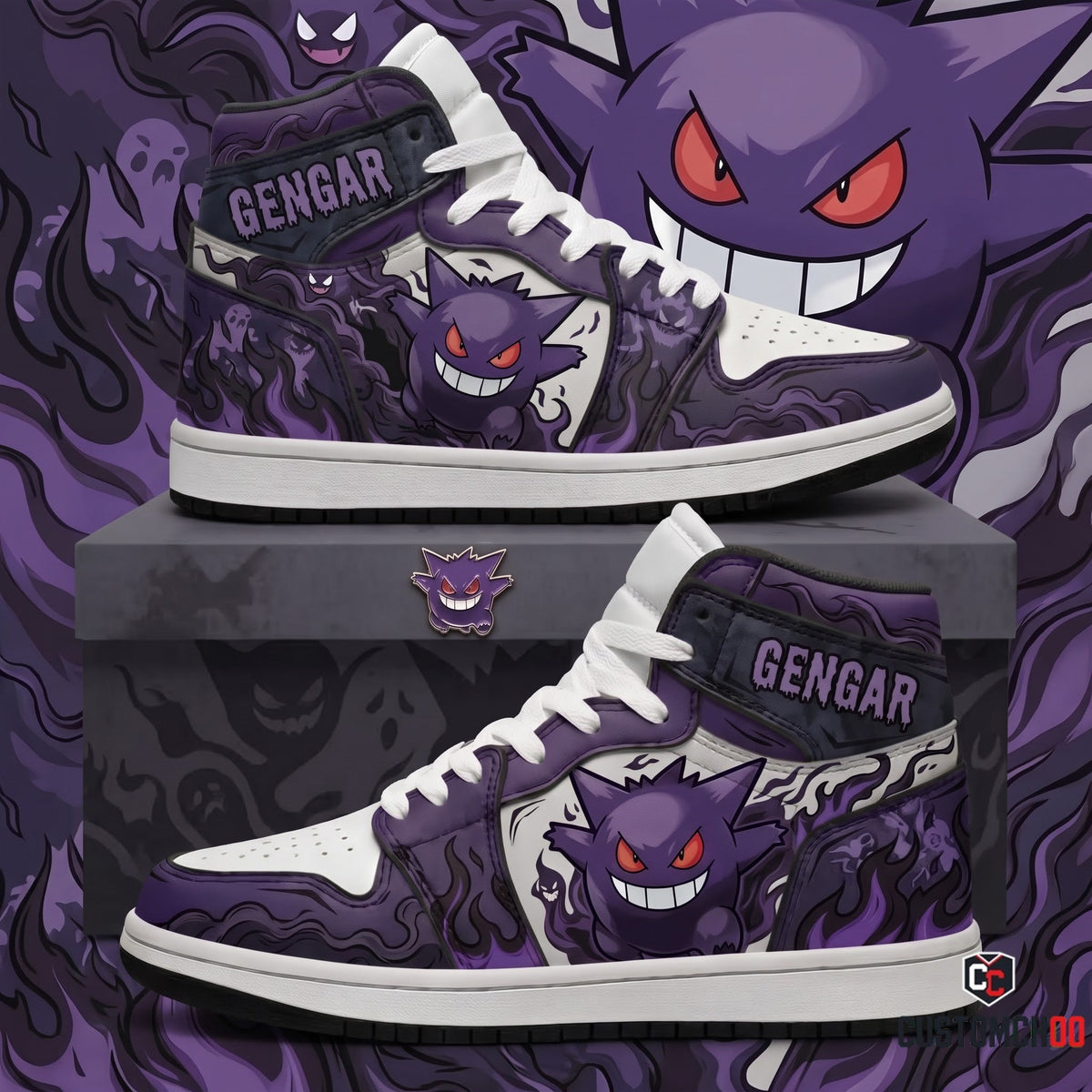 Limited Edition Element Monster Halloween High-Top Sneakers