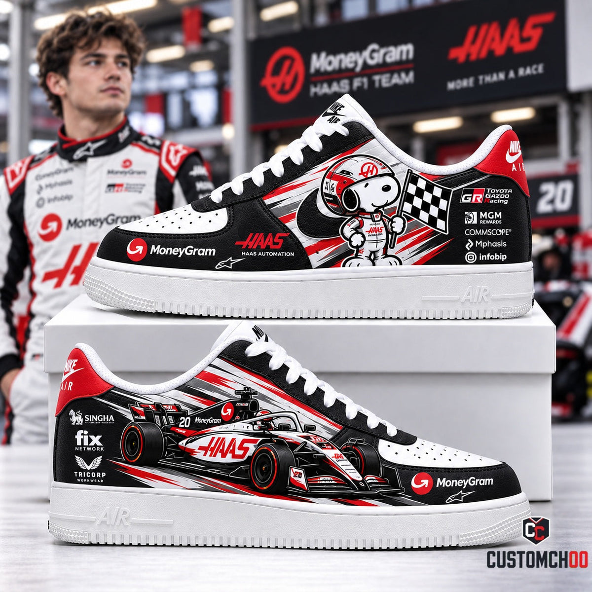 Sport Racing Fan Shoes | All 11 Formula Teams Available -Ver2