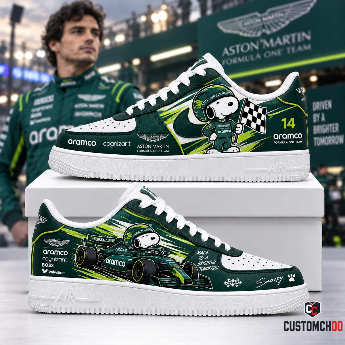 Sport Racing Fan Shoes | All 11 Formula Teams Available -Ver2