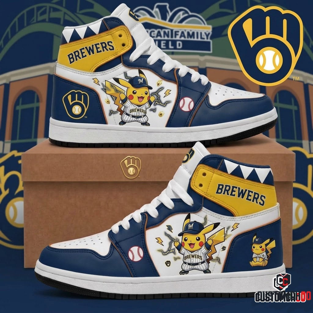 MLB x Pokemon Baseball Fan High Top Sneakers | All 30 Teams Available