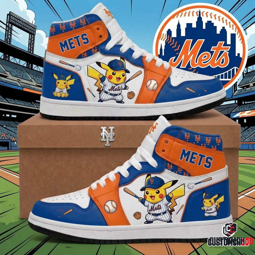 MLB x Pokemon Baseball Fan High Top Sneakers | All 30 Teams Available