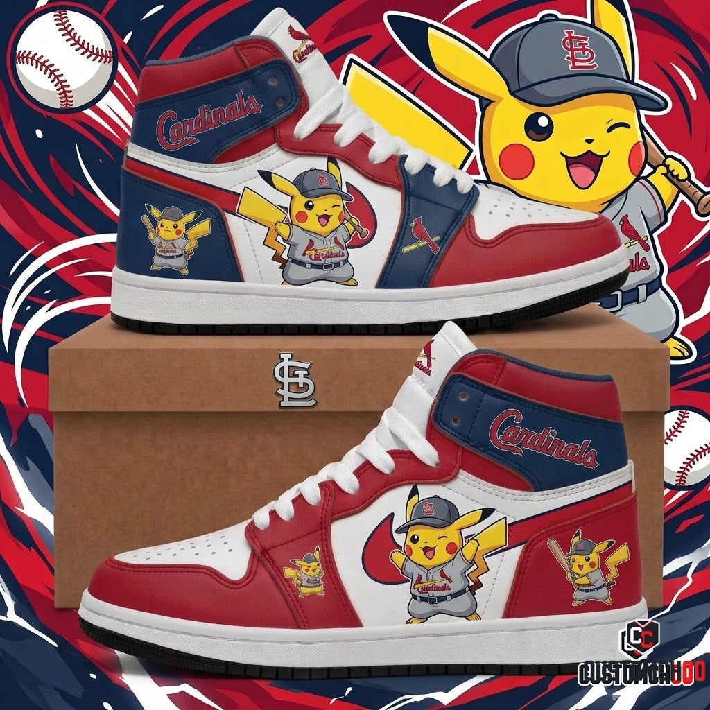 MLB x Pokemon Baseball Fan High Top Sneakers | All 30 Teams Available