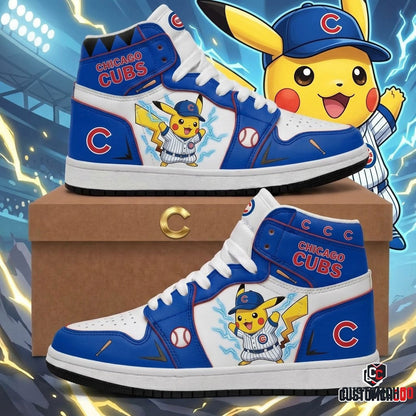 MLB x Pokemon Baseball Fan High Top Sneakers | All 30 Teams Available