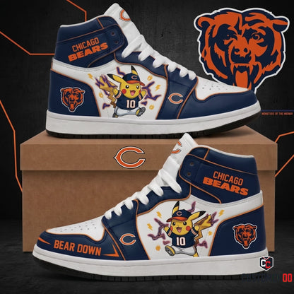 Pikachu NFL 32-Team Fan Sneakers | All 32 Football Teams Available
