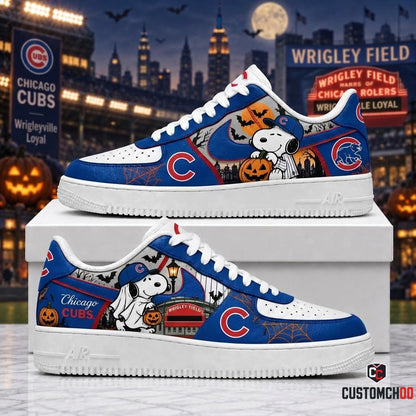 Halloween Edition - MLB Snoopy Fan Sneakers | Baseball Team Shoes Gift