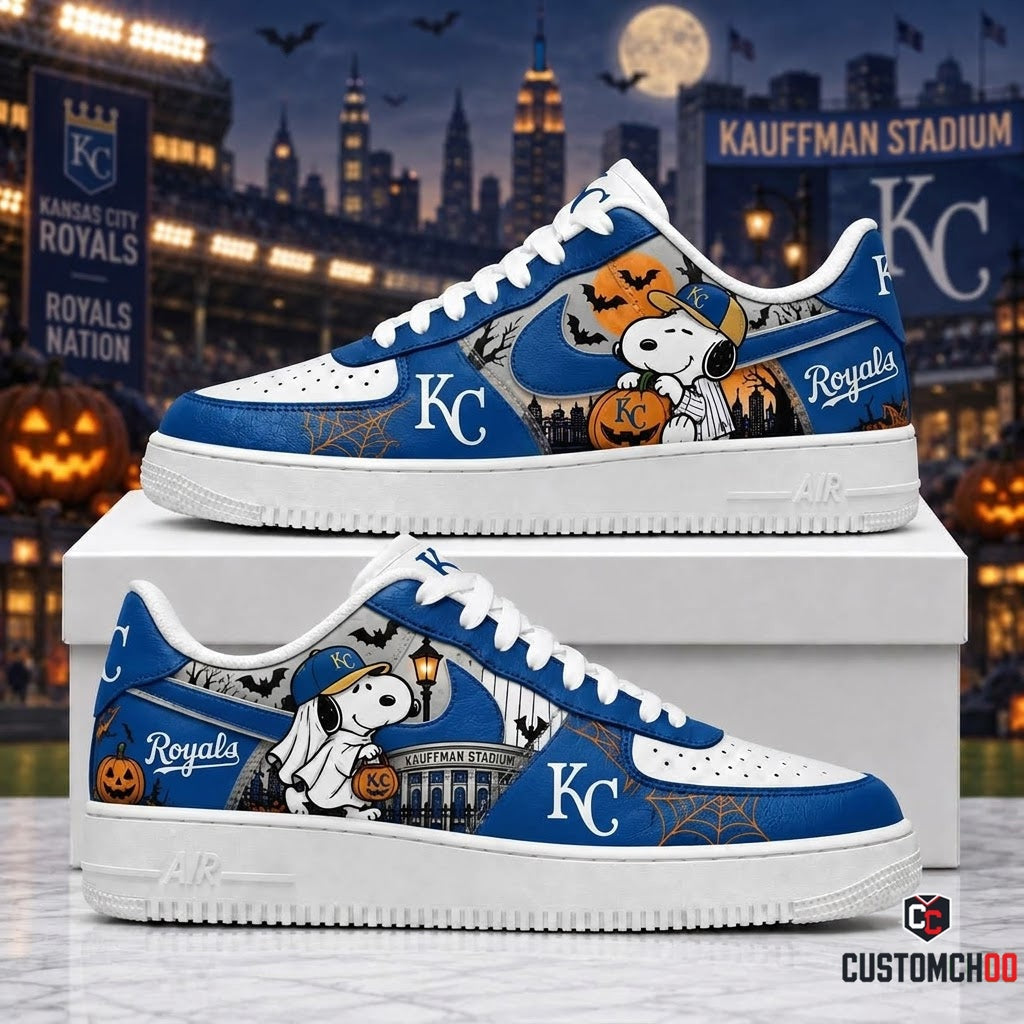 Halloween Edition - MLB Snoopy Fan Sneakers | Baseball Team Shoes Gift