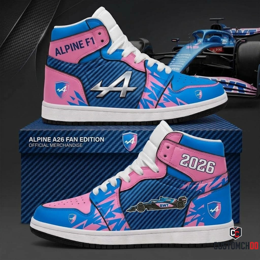 Sport Racing Fan High Top Sneakers | All 11 Formula Teams Available