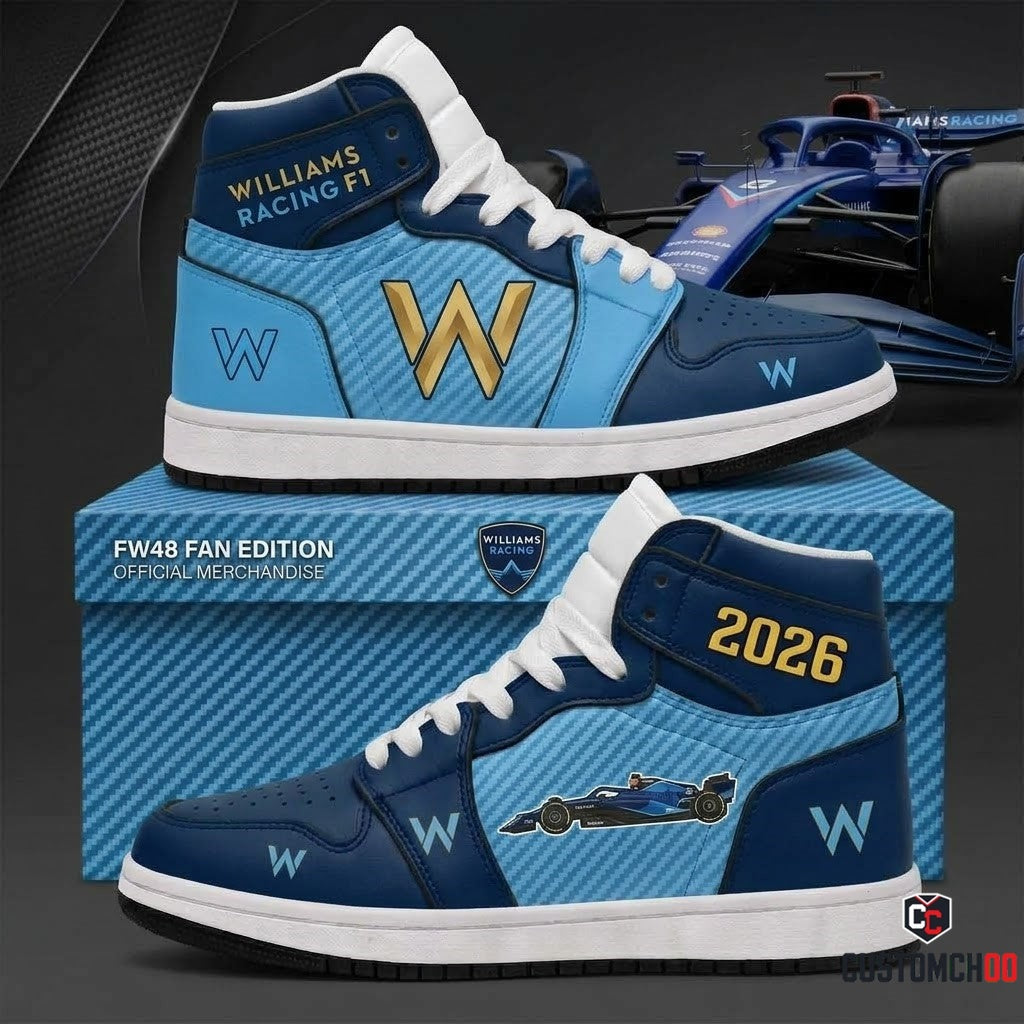 Sport Racing Fan High Top Sneakers | All 11 Formula Teams Available