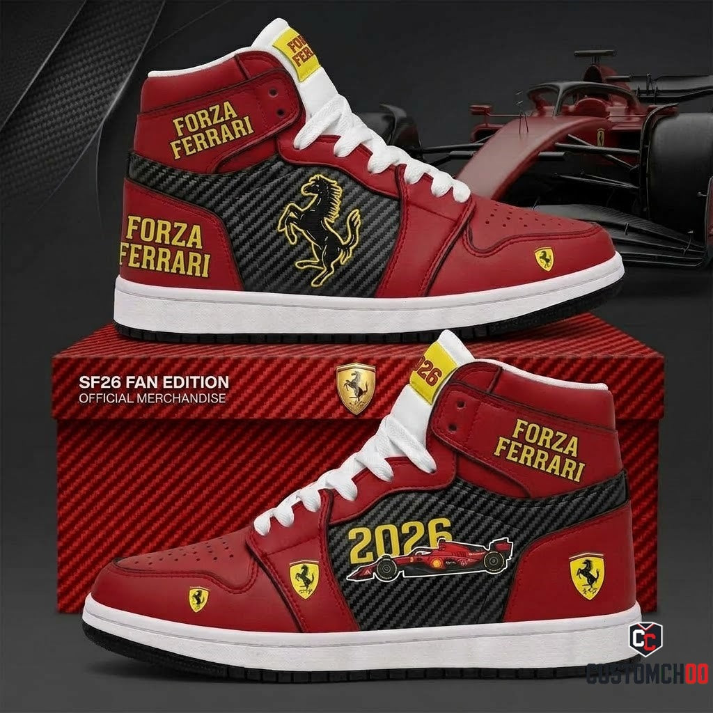 Sport Racing Fan High Top Sneakers | All 11 Formula Teams Available