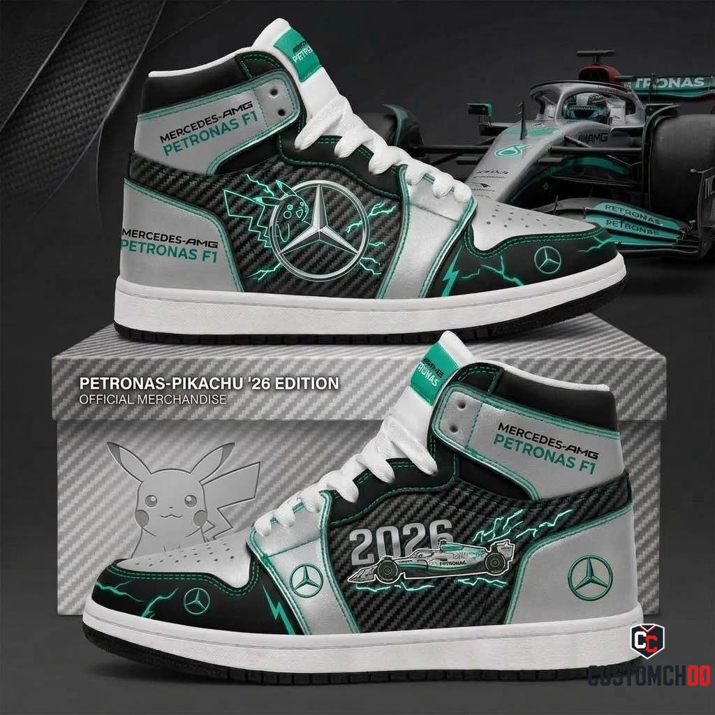 Sport Racing F1 x Pokemon Fan High Top Sneakers | All 11 Formula Teams Available