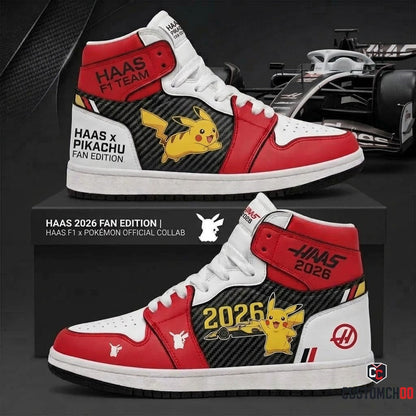 Sport Racing F1 x Pokemon Fan High Top Sneakers | All 11 Formula Teams Available