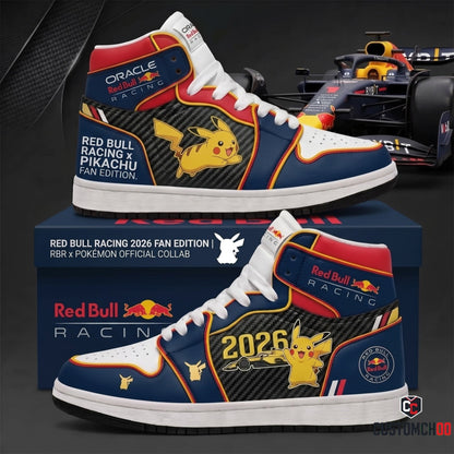 Sport Racing F1 x Pokemon Fan High Top Sneakers | All 11 Formula Teams Available