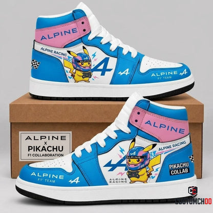 Sport Racing F1 x Pokemon Fan High Top Sneakers | All 11 Formula Teams Available