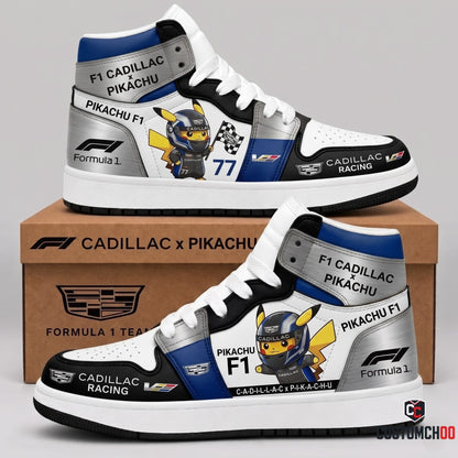 Sport Racing F1 x Pokemon Fan High Top Sneakers | All 11 Formula Teams Available