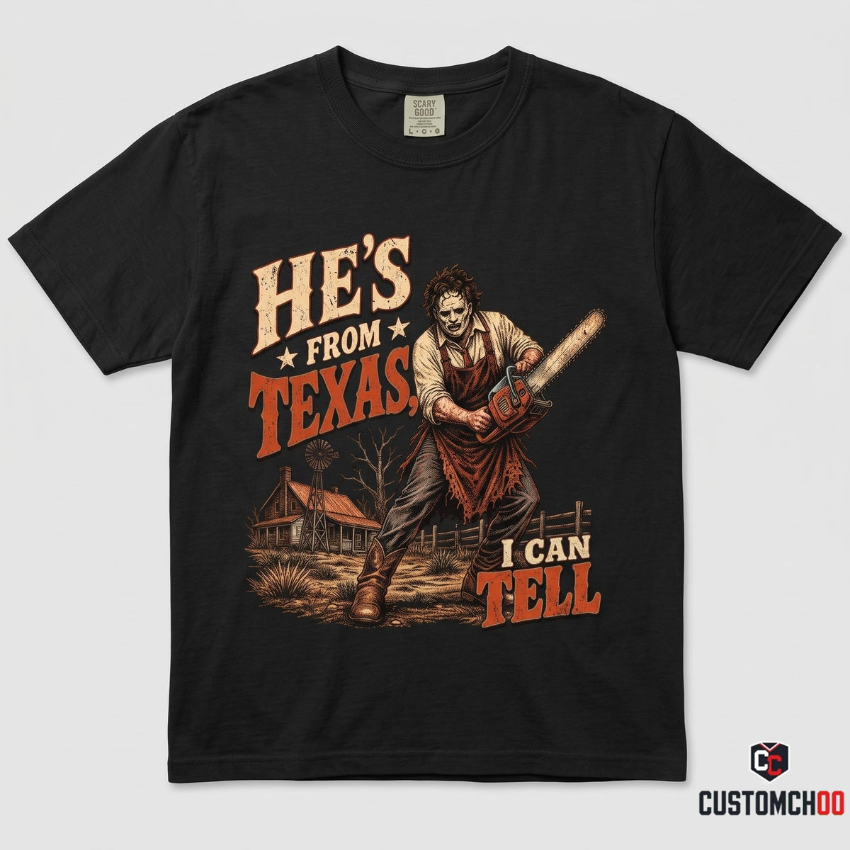 Limited Edition Texas Horror Hoodie & Shirt Collection — Vintage Halloween Movie Tee