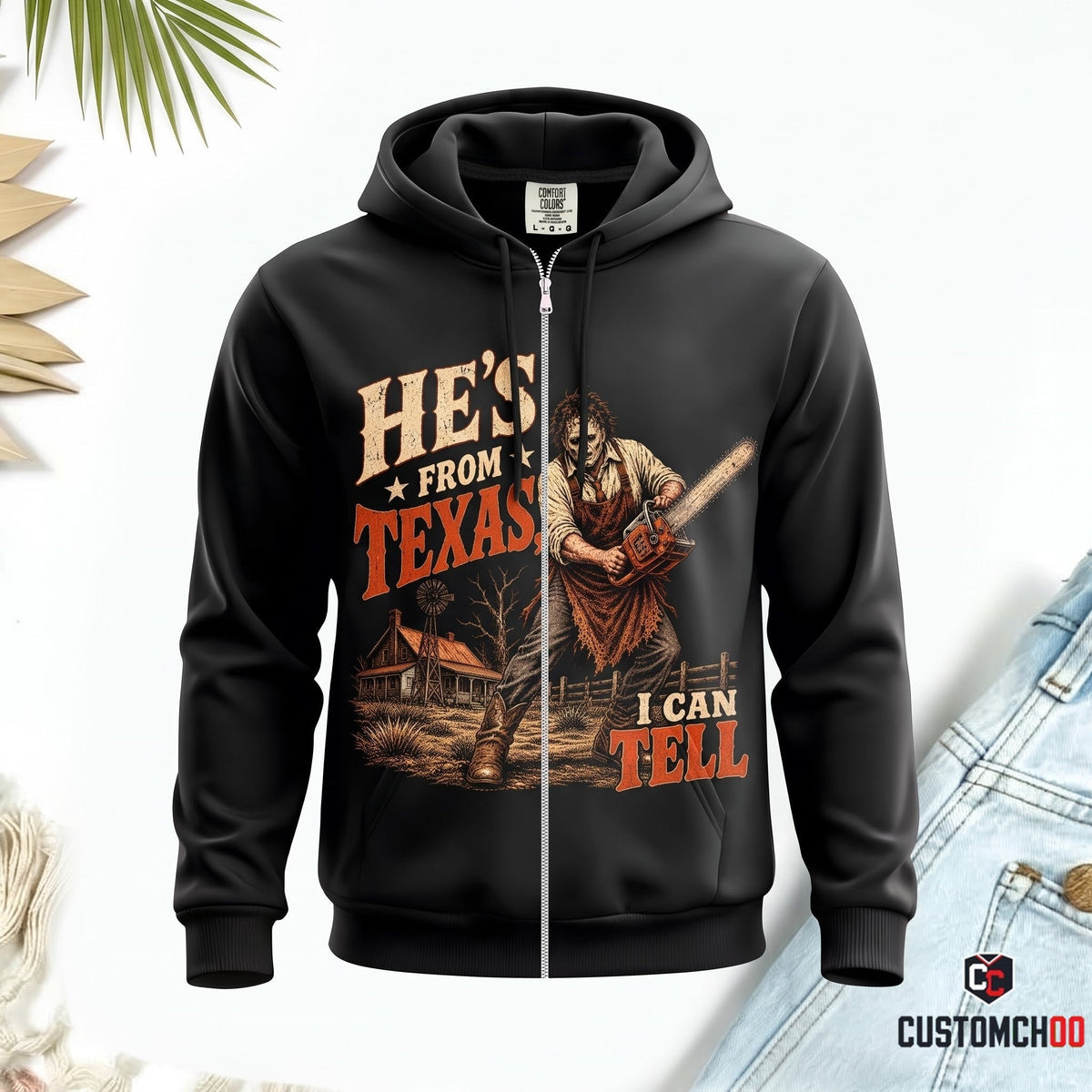 Limited Edition Texas Horror Hoodie & Shirt Collection — Vintage Halloween Movie Tee