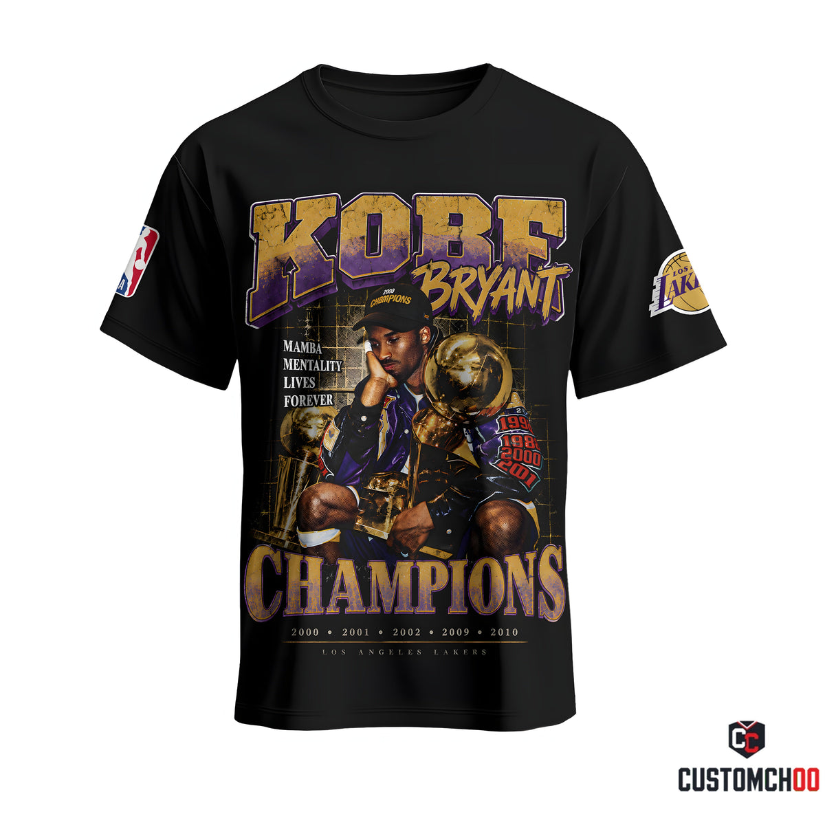 Limited Edition Mamba Champions Hoodie & Shirt Collection