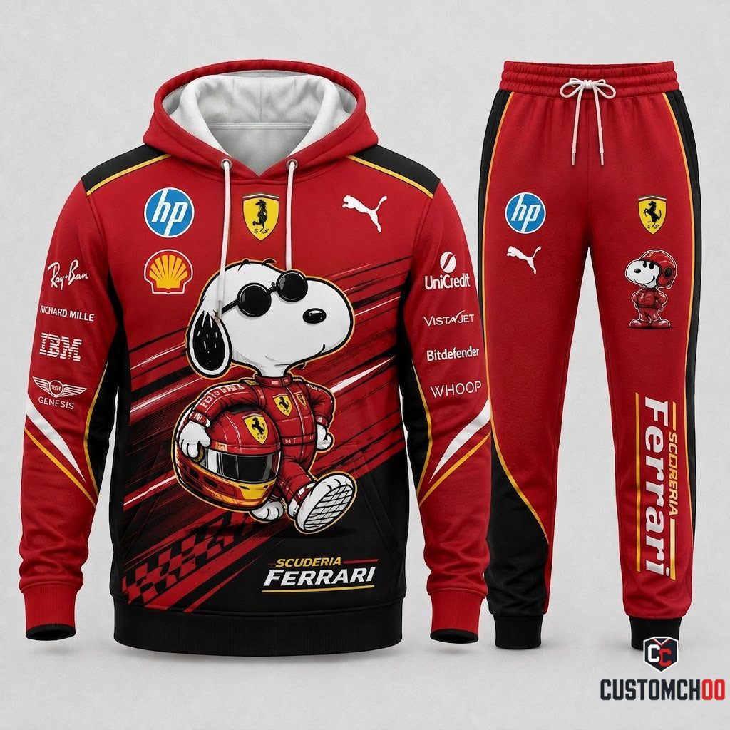 Sport Racing Fan Hoodie Set & High Sneakers | All 11 Formula Teams Available