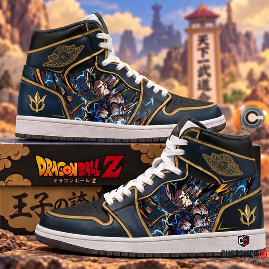 Limited Edition Vegeta Fan Shoes — Anime High Top Sneaker Gift