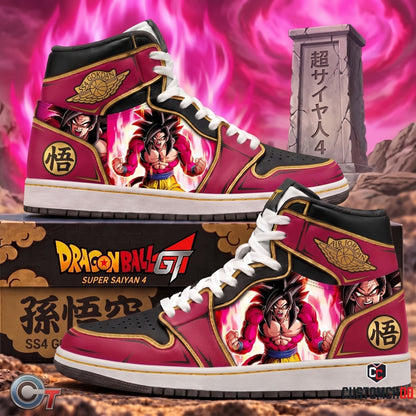 Limited Edition Son Goku Fan Shoes — Anime High Top Sneaker Gift