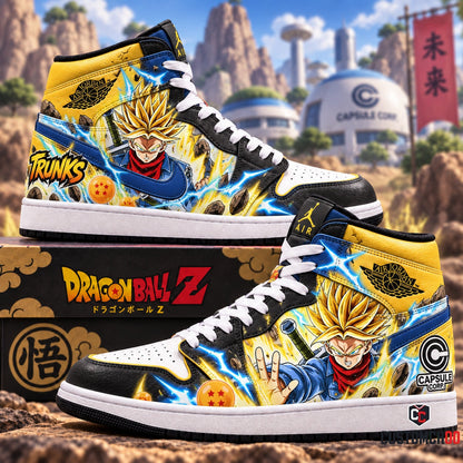 DBL Future Trunks Fan Shoes — Anime High Sneaker Gift