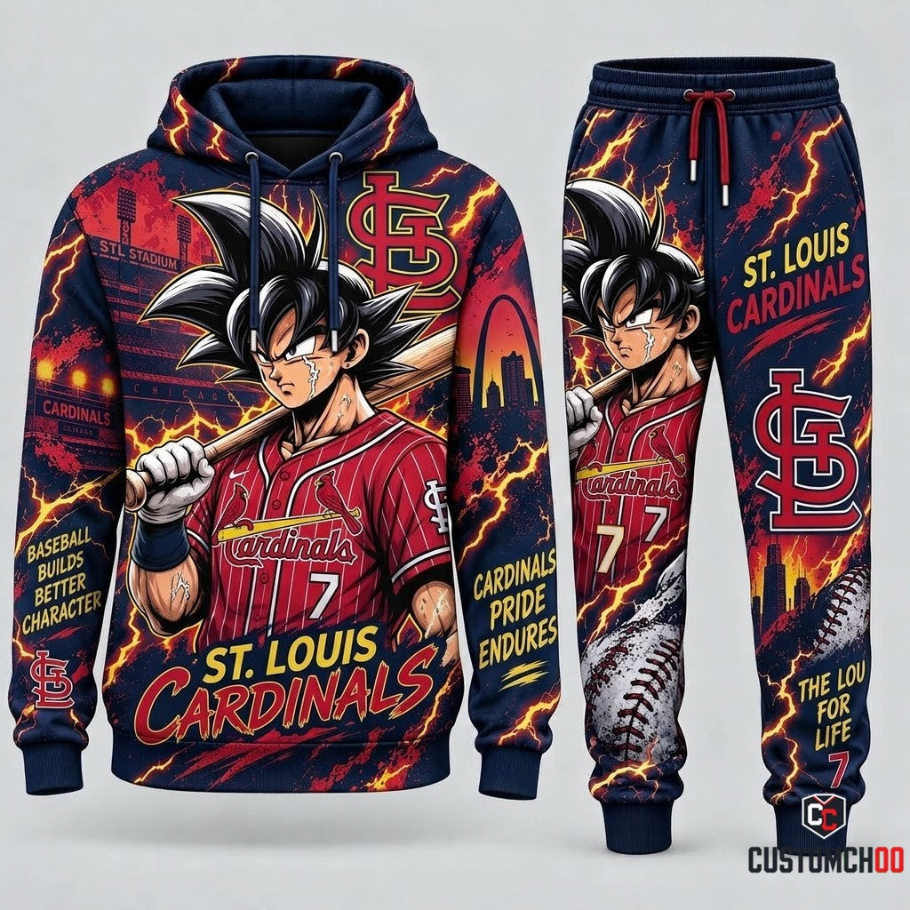 Limited Edition Son Goku x MLB Hoodie & Sweatpants Fan Set