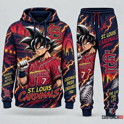 Limited Edition Son Goku x MLB Hoodie & Sweatpants Fan Set