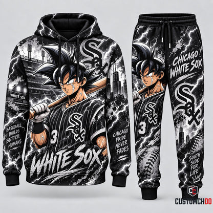 Limited Edition Son Goku x MLB Hoodie & Sweatpants Fan Set