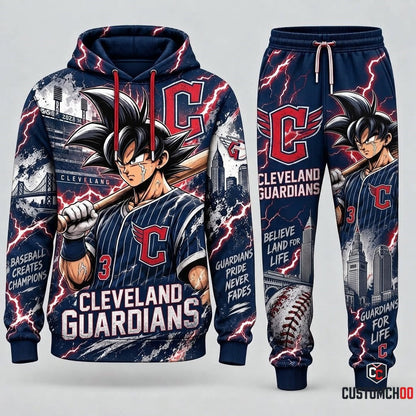 Limited Edition Son Goku x MLB Hoodie & Sweatpants Fan Set