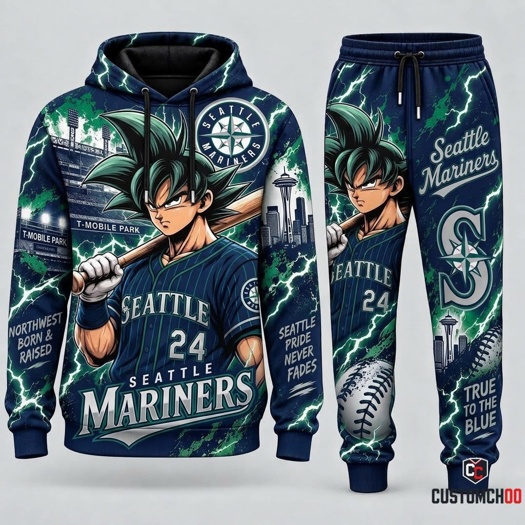 Limited Edition Son Goku x MLB Hoodie & Sweatpants Fan Set