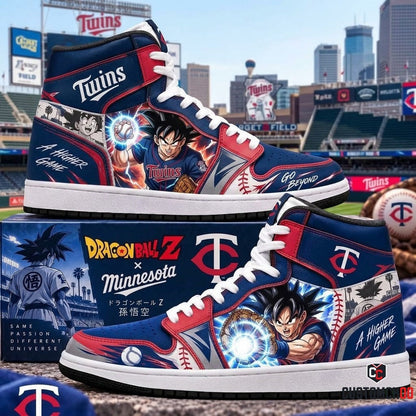 Son Goku x MLB Baseball Fan High Top Sneakers | All 30 Teams Available