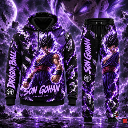 Dragon Ball Transformation Fan Set — Dragon Ball Hoodie & Sweatpants