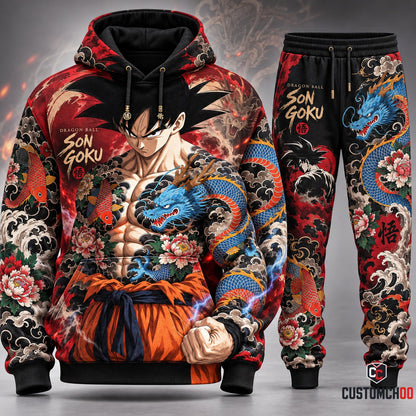 Dragon Ball Favorite Characters Fan Set — Hoodie & Sweatpants Limited Edition
