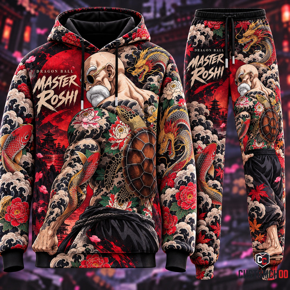 Dragon Ball Favorite Characters Fan Set — Hoodie & Sweatpants Limited Edition