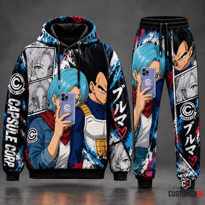 Dragonball Couple Transformation Fan Set — Dragon Ball Hoodie & Sweatpants