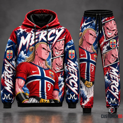 Haaland Buu Transformation Fan Set — Dragon Ball Hoodie & Sweatpants