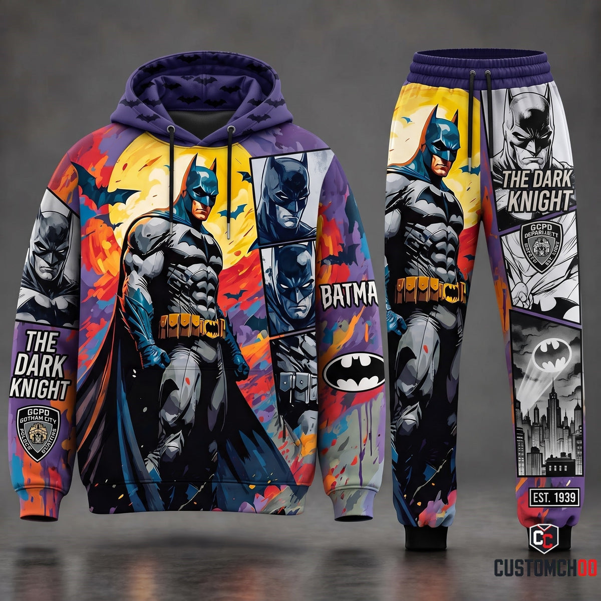 Limited Edition Batman DC Fan Shoes — Hero High Top Sneaker Gift