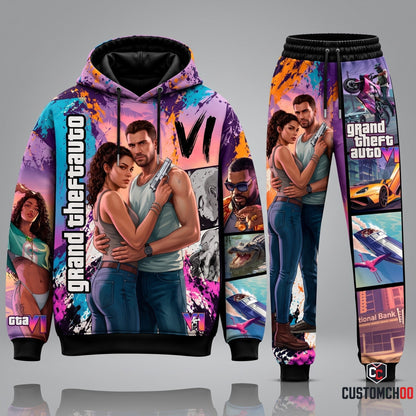 GTA6 Transformation Fan Set — GTA6 Hoodie & Sweatpants