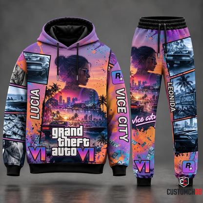 GTA6 Transformation Fan Set — GTA6 Hoodie & Sweatpants