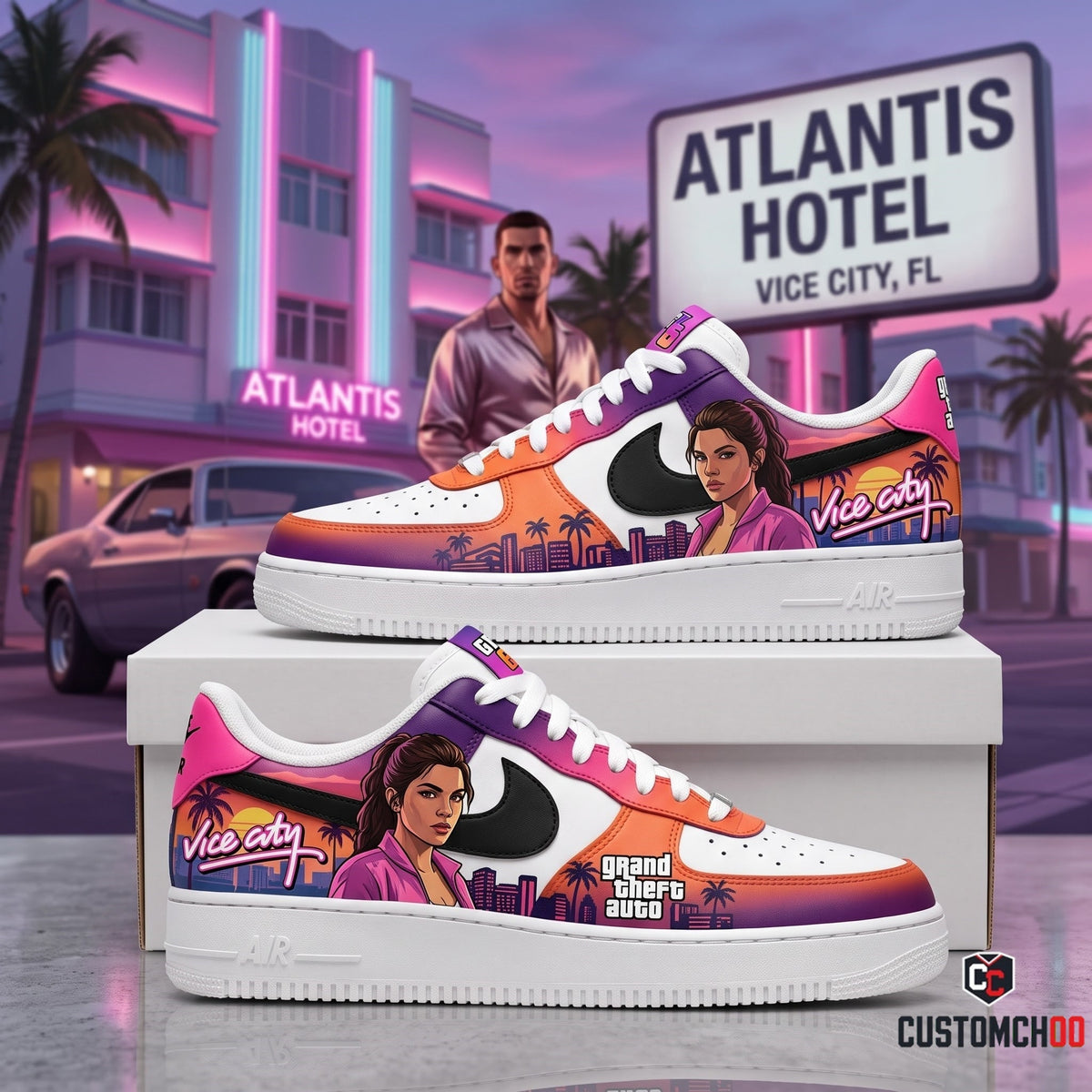 Limited Edition GTA 6 Sneakers | GTA 6 Low Sneaker Gift