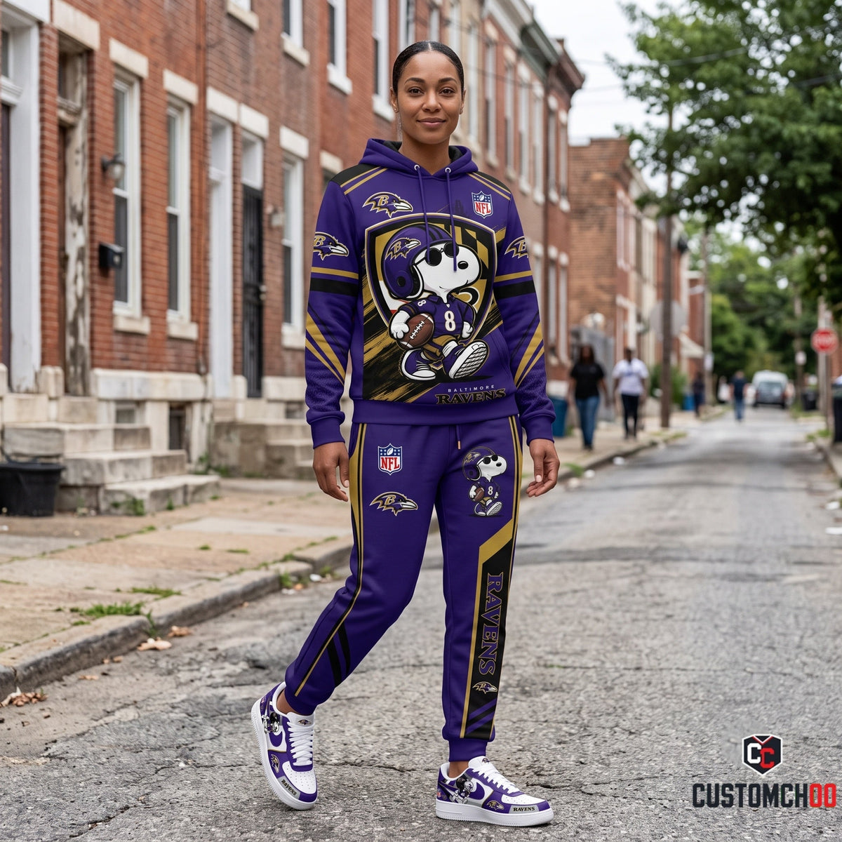 Beagle Dog - All 32 NFL Teams Football Fan Set | Hoodie, Sweatpants & Shoes