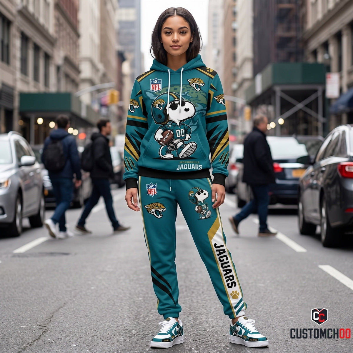 Beagle Dog - All 32 NFL Teams Football Fan Set | Hoodie, Sweatpants & Shoes