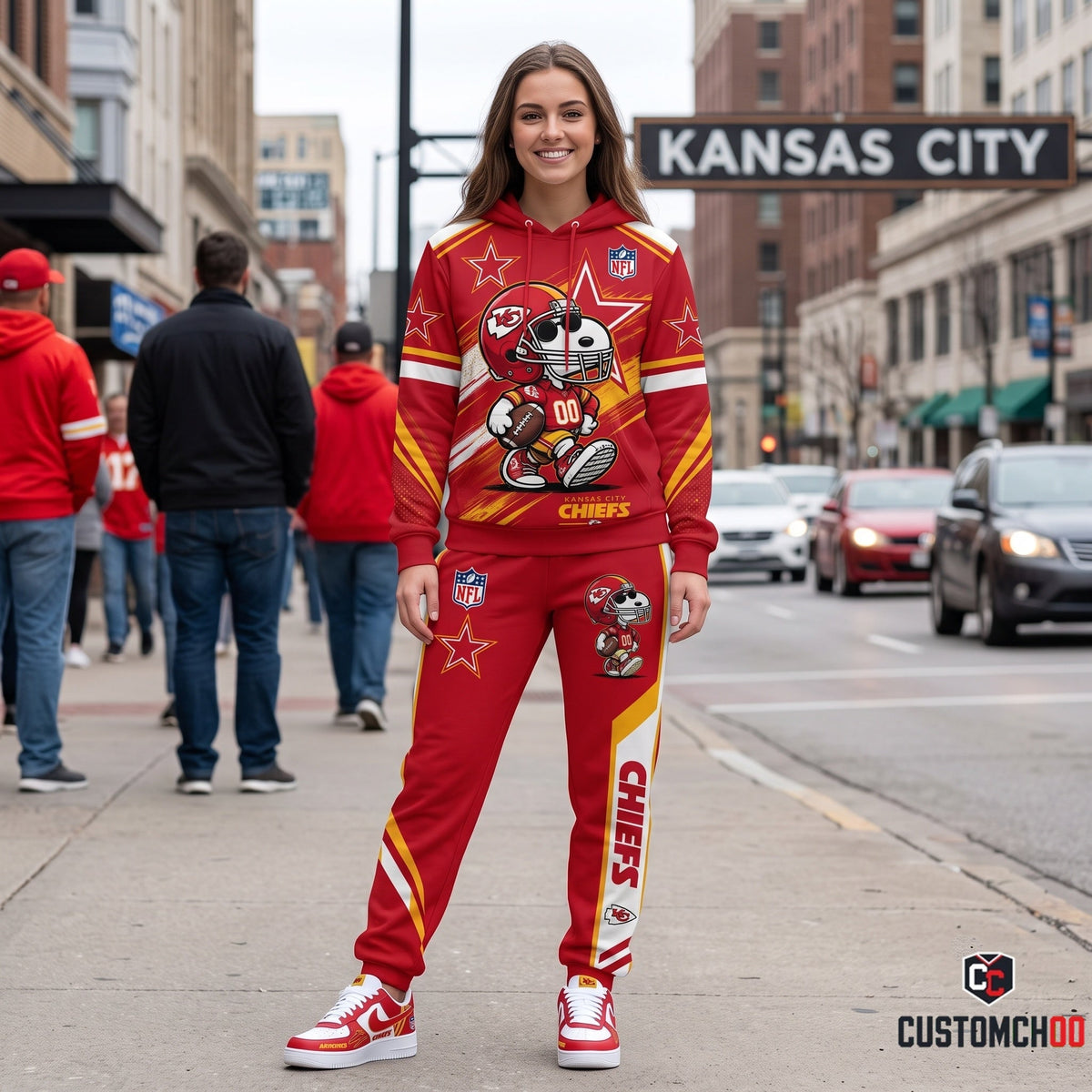 Beagle Dog - All 32 NFL Teams Football Fan Set | Hoodie, Sweatpants & Shoes