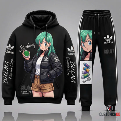 Adidas x Squad Dragon Ball Transformation Fan Set — Dragon Ball Hoodie & Sweatpants