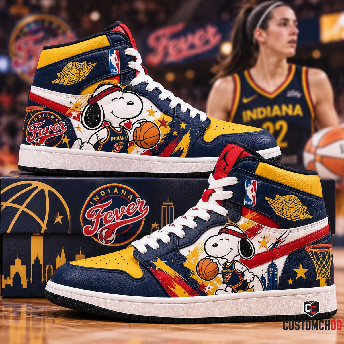 Women’s Basketball Fan High Sneakers | All 15 WNBA Teams Available -Ver3