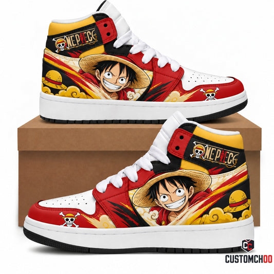 Limited Edition One Piece Squad Fan Shoes — Anime High Top Sneaker Gift