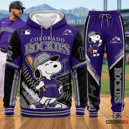 MLB Sport Fan Set — Hoodie & Sweatpants Set | All 30 Teams Available -Ver2