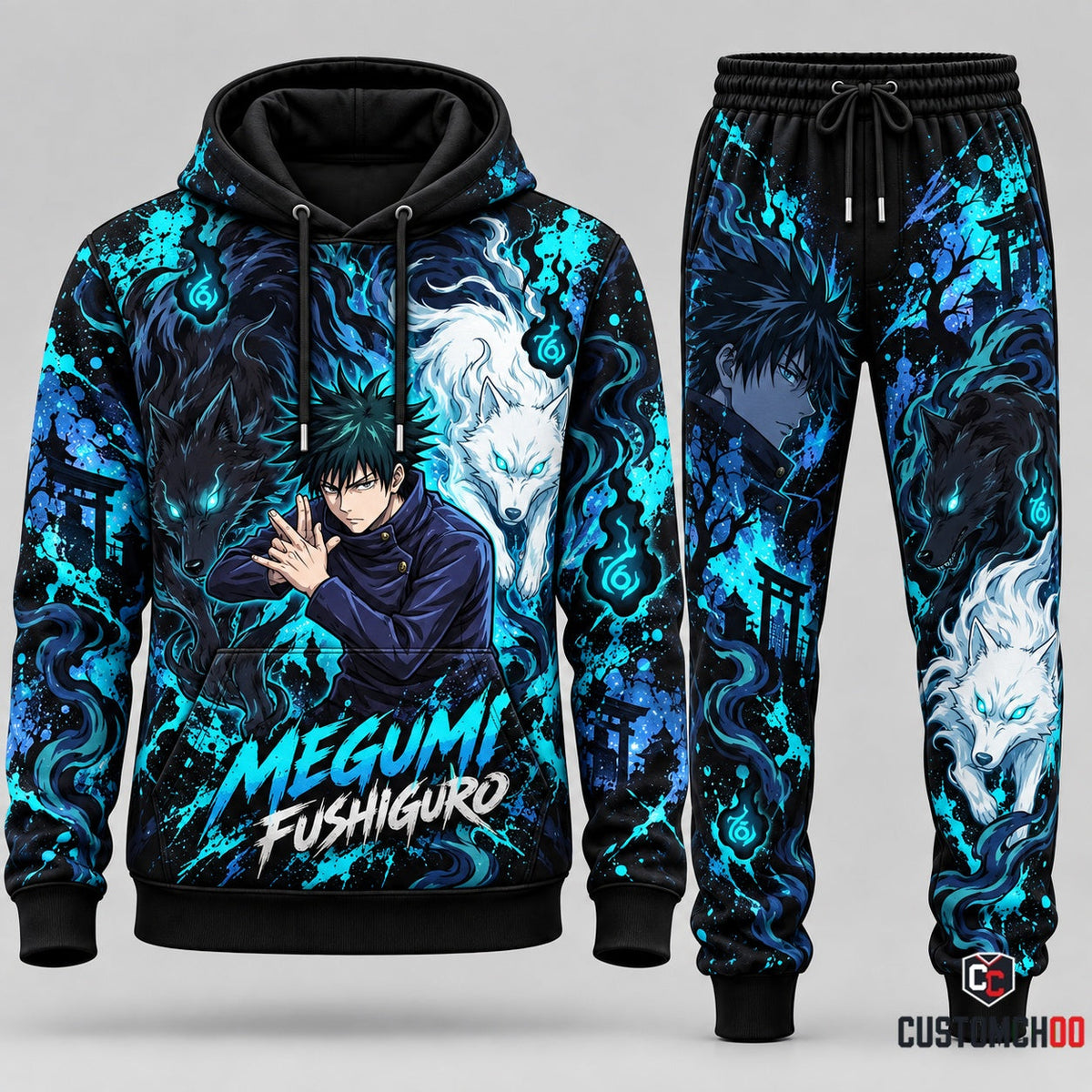 Ninjutsu Kaisen Transformation Fan Set — Ninjutsu Kaisen Hoodie & Sweatpants